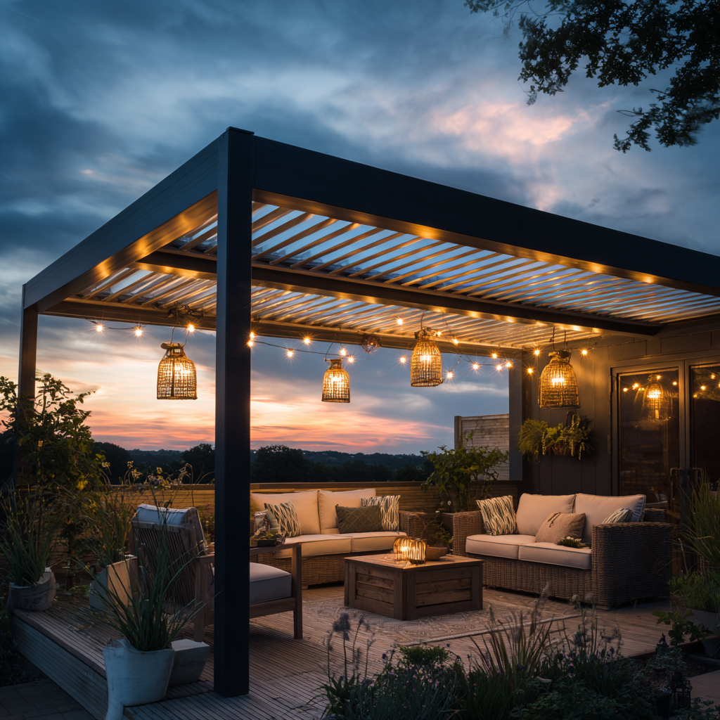 How to Create a Year-Round Outdoor Room with a Pergola