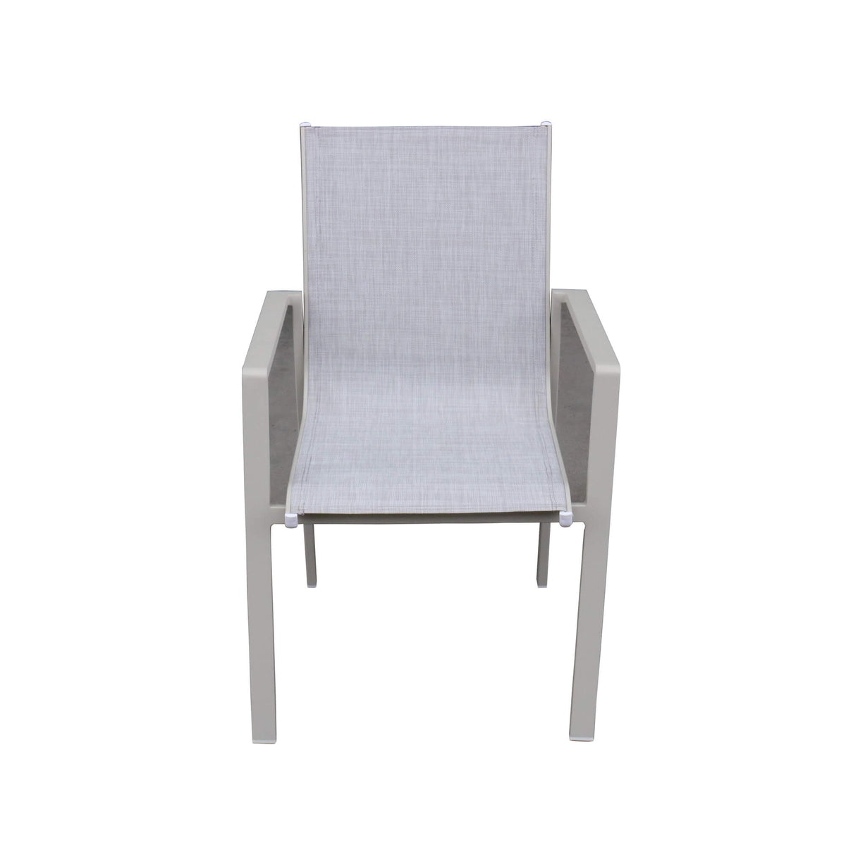 Garda Stone Outdoor Chair on a white background